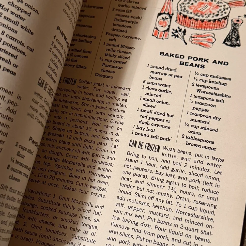 Woman's Day Cook Book of Favorite Recipes 1958 Vintage Cookbook‎ Recipes